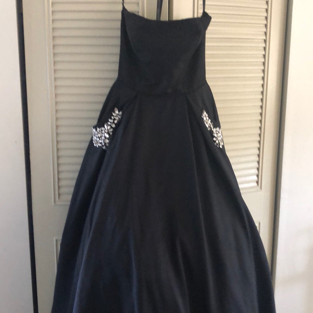 Sherri hill black gown
